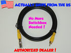 6FT Video Cable RCA RF TV Connector Atari 2600 7800 Colecovision Intellivision