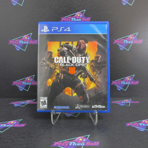 Call of Duty Black Ops 4 PS4 PlayStation 4 - Complete CIB