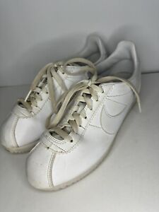 Nike Cortez Classic Leather Women's Size 8 Shoes Sneaker White 807471-102