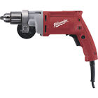 Milwaukee Corded Electric Magnum Drill, 1/2in. Chuck, 8.0 Amp, 850 RPM, Model#