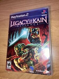 Legacy of Kain: Defiance (Sony PlayStation 2, 2003) PS2 With Manual Damaged Art