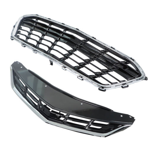 For 2016 2017 2018 2019 Chevy Chevrolet Cruze Front Bumper Grille 84009674 Black (For: 2017 Cruze)