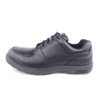 Dunham Windsor Black Leather Walking Shoes Mens Size 14 4E Wide Lace up Oxfords