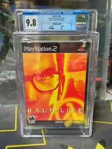CGC 9.8 A+ Half-Life PlayStation 2 PS2 2001 NEW FACTORY SEALED RARE VIDEO GAME