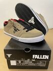 Fallen Ripper Chris Cole Adult 9 Light Brown Tan Skate Shoes Chunky Low Top Mens