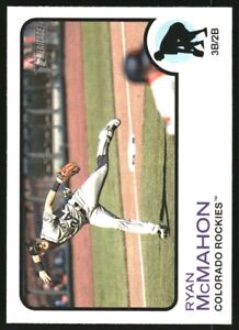 2022 Topps Heritage Colorado Rockies Baseball Card #114 Ryan McMahon