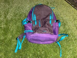 PATAGONIA REFUGIO 28L backpack day pack black teal purple (has Discoloration)