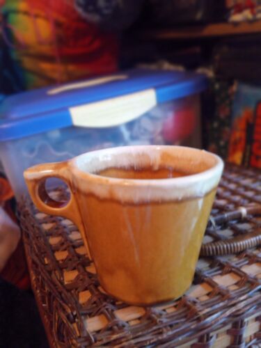 Orange Hull Pottery Coffee Mug