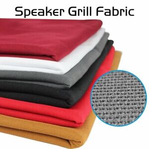 Audio Speaker Mesh Grill Cloth & Stereo Subwoofer Fabric Decorate&Dust-Proof DIY