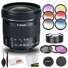 Canon EF-S 10-18mm f/4.5-5.6 IS STM Lens (International Model) with Filter Kits