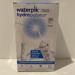 Waterpik Cordless Advanced Water Flosser 3 Pressure Settings White WP-560CD