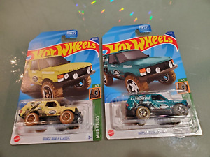 Hot Wheels Range Rover Classic Mud Studs 2022 Series, Lot of 2 Variations!!