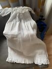Antique Christening Gown Victorian/Edwardian Baby/Doll Dress Long