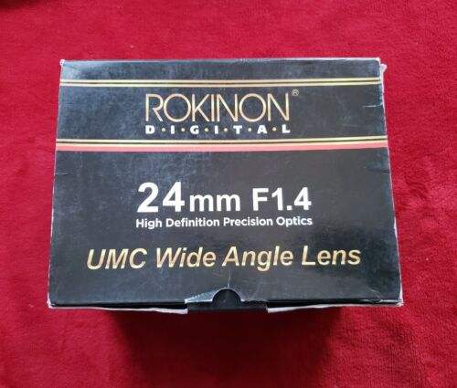 Rokinon 24mm F/1.4 ED AS IF UMC (Manual Focus) Lens For FT Olympus & Panasonic