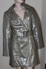 bebe MULTI QUILT MOTO TRENCH SIZE M