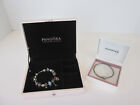Authentic Pandora Bracelets 7.5 in Silver ALE 925 with Charms Box Lot of 2