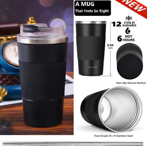 Coffee Mug Fits K-Cup Pod Coffee Maker, 1 Count (Pack of 1) Stainless Steel Gift