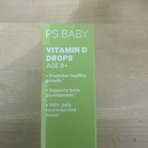 Pink Stork - PS Baby Vitamin D Drops 1 fl oz - Promotes Healthy Growth 0months+