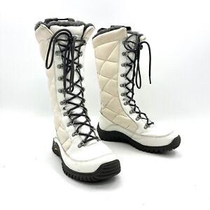 Ugg Kintla Quilted White Off-White Winter Snow Boots Women's Size 9.5  - 1002149