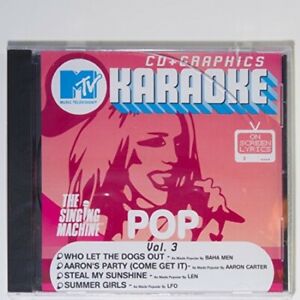 Karaoke: Mtv Pop 3 - Music CD - Various Artists -  2002-07-02 - Singing Machine