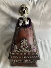 New Listingkatherine's Collection Haunted coffin ghost skeleton 15” 28-028633 retired 2020