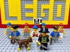 LEGO 6285 Black Seas Barracuda Minifigure Set Dark Shark Captain Roger Pirate