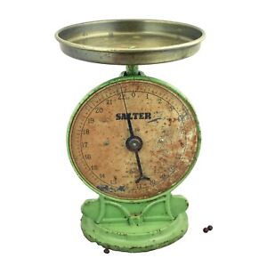 Antique SALTER No.50 Food Candy Scales Kitchenscale Balance Waage Weegschaal