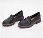 Clarks Collection Leather Loafers-Westlynn Bay-Black-9.5W-NIB-A613377