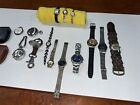 Lot Of Watches Misc/untested/mens/womens 14 Total!
