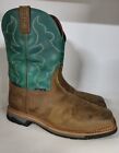Justin Carbide Comp Toe Work Boots Brown Men's Size 11EE