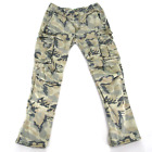 Levis Pants Mens Size 30x32 (30x27) Green Ace Cargo Camo Twill White Tag Utility