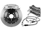 Stoptech Centric Big Brake Kit Red Caliper Slotted Rotor Front For 15-19 Audi A3 (For: Audi)