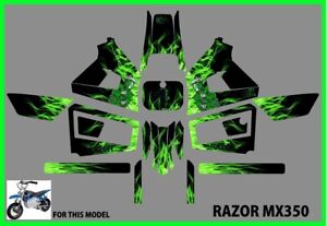 Razor MX350 graphics kit decals NEW MODEL