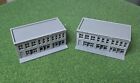N scale 1/160 2 Piece Town Buildings Pack City- Multi Use Buildings FREE SHIP