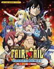 Fairy Tail (VOL.1 - 328 End + 2 Movies) ~ All Region ~FULL ENGLISH DUBBED ~ DVD