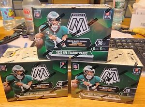 2023 Panini Mosaic Football Blaster Boxes Lot Of 3 Brand New FACTORY SEALED