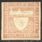 PERU #19a Mint - 1871 5c Pale Red ($125)