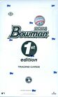 2021 Bowman First 1st Edition Baseball Factory Sealed Hobby Box