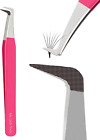 My Lash Tools Fiber Tip Tweezers for Eyelash Extension Professional Lash Tweezer