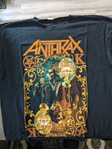 Anthrax Band T-shirt Large