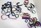 Large Lot of Misc Smart Watches and bands Garmin Fitbit Untested Parts or repair