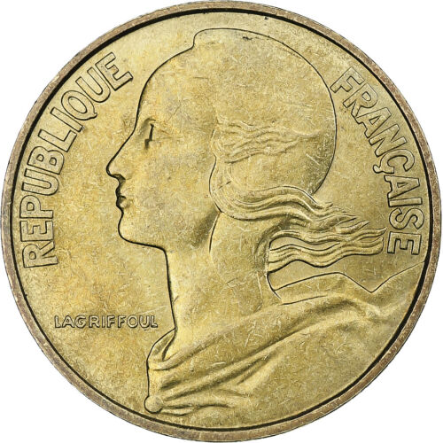 [#349070] France, Marianne, 20 Centimes, 1968, Paris, AU, Copper-nickel Alumin,