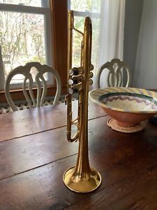 1966 Gold Plated Bach Stradivarius Trumpet Serial # 36653 72 Bell 25-O Leadpipe