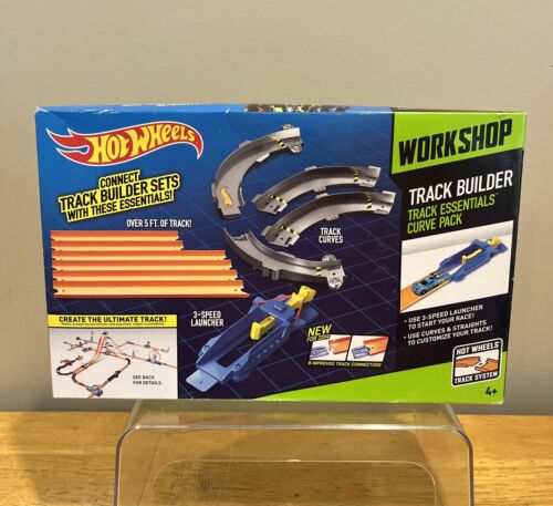 Hot Wheels Workshop Track Builder Launch & Curve Pack 2013 NEW SEALED