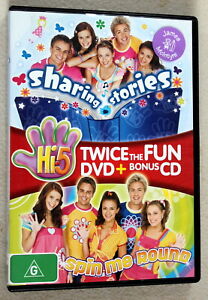 Hi-5 Double DVD Set - Sharing Stories / Spin Me Round - PAL Region 4 DVD