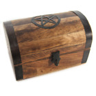Pentacle Wooden Chest 4x6
