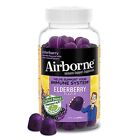 Airborne Elderberry + Zinc & Vitamin C Gummies For Adults Immune Support Vita...