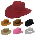 Cowboy Hat Western Cowboy Hat for Men and Women Wide Brim Suede Cowboy Hats Cap