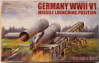 GERMANY WWII V1 MISSILE LAUNCHING POSITION MODEL KIT- 1:72 -MODELCOLLECT UA72033