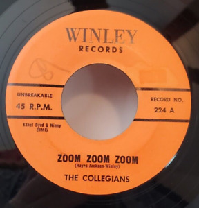 Collegians ZOOM ZOOM ZOOM (GREAT DOO WOP 45) #224 PLAYS VG++ NO NOISE!